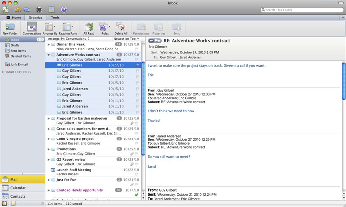 outlook for mac 2011 vault client download